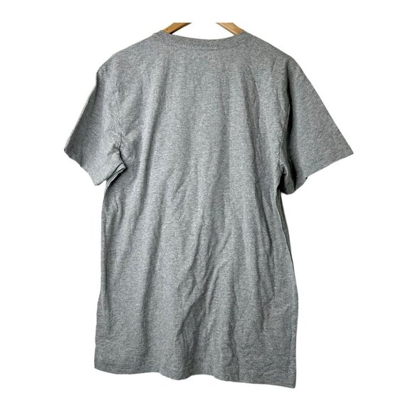 Disney Men's T-Shirt Sz L Mickey Mouse Heather Gray Graphic Tee NEW Short Sleeve - Picture 2 of 7